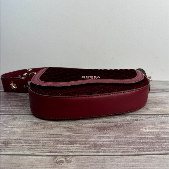 NWOT Guess G Dream Convertible Shoulder Crossbody Bag Merlot - Picture 8 of 17